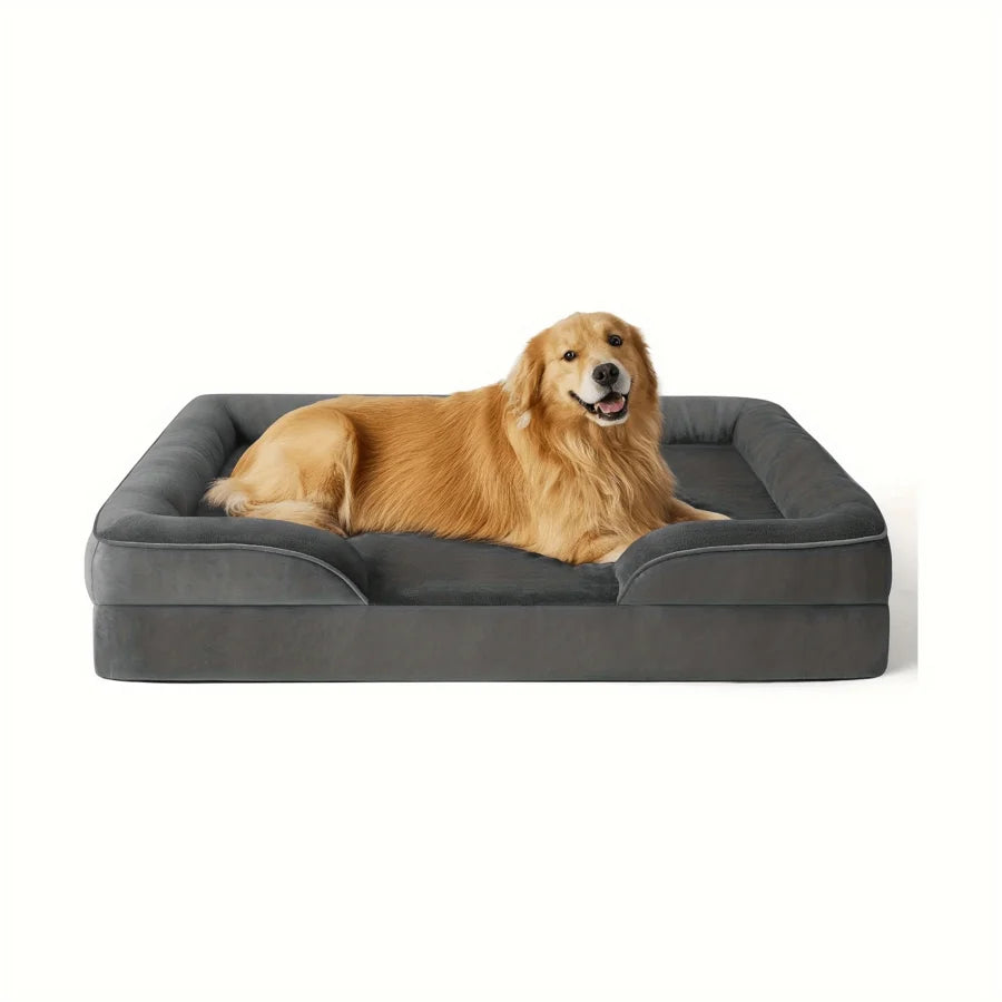 Luxury Orthopedic Dog Bed With Washable Cover