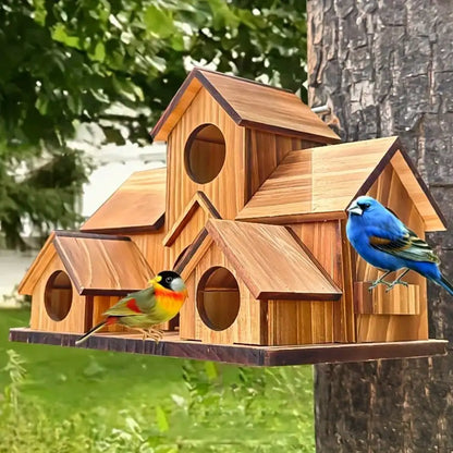 Outdoor Bird House, Hanging Nesting Box