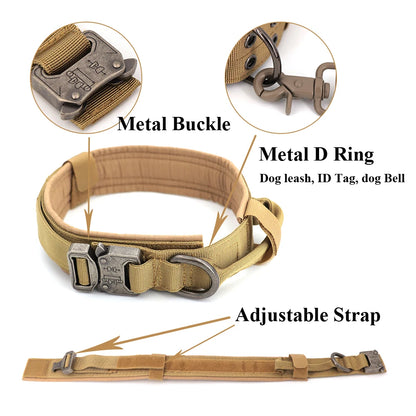 Large, Medium Dog Harness, Collar And Leash Set