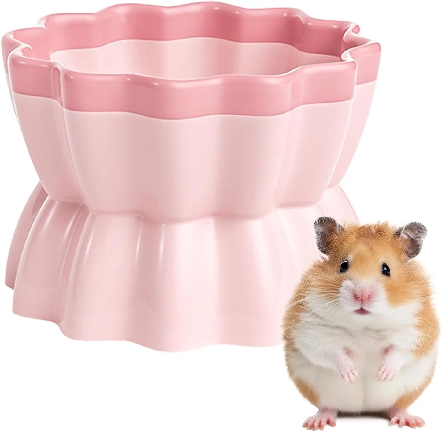 Anti-Tip Ceramic Food Dish