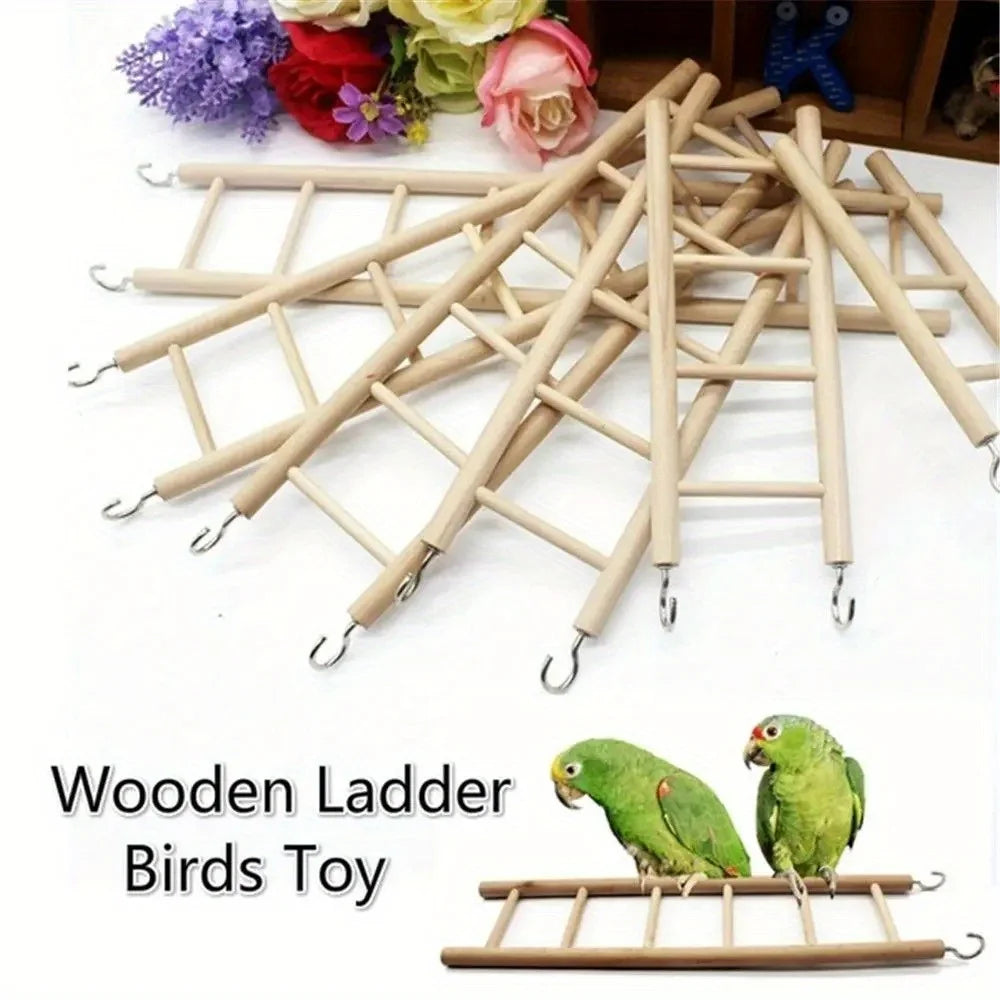 Wooden Bird/ Small Animal Climbing Ladder,
