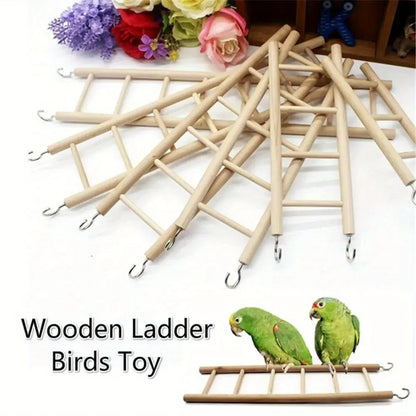 Wooden Bird/ Small Animal Climbing Ladder,