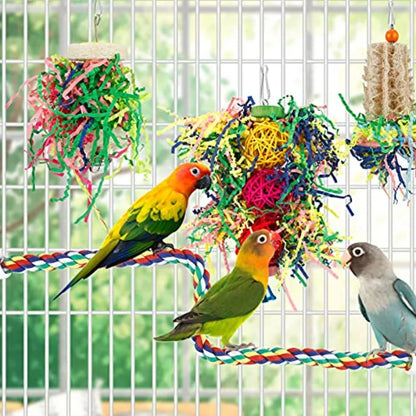 Hanging Bird Shredding/ Foraging Toys