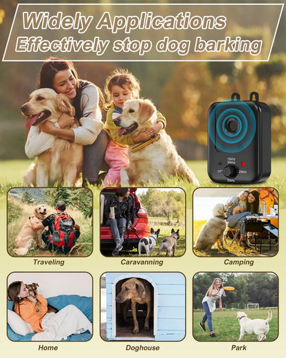 Anti-Barking Device For Dogs, Rechargeable, Ultrasonic