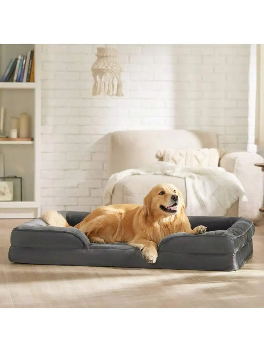 Luxury Orthopedic Dog Bed With Washable Cover