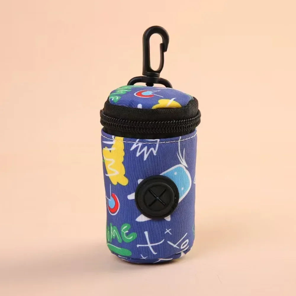 Hangable Dog Poop Bag Dispenser Zipper Top