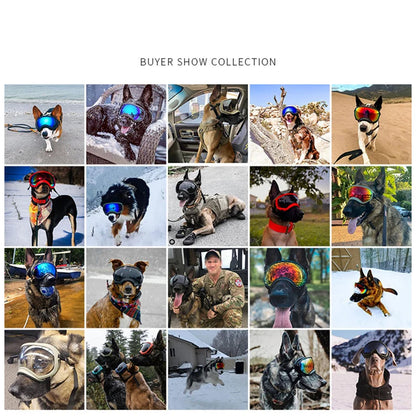 Dog Goggles Anti-UV Sun Eyewear Protection