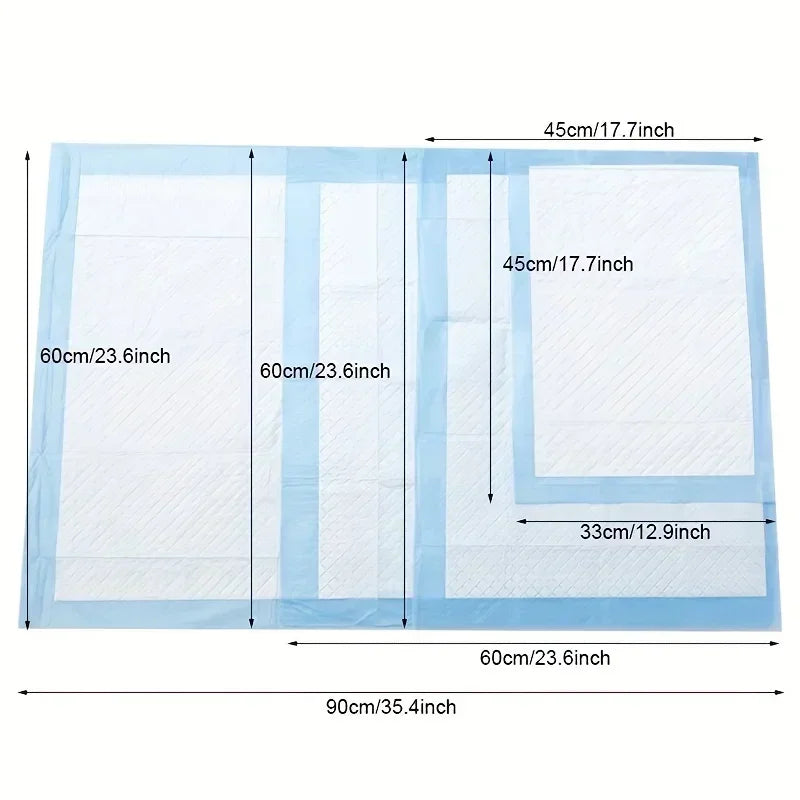 Super Absorbent Odor-Control Disposable Pee/Training Pads