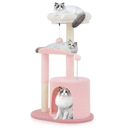 Cat Tower, Activity Tree For Indoor Cats, Cozy Condo