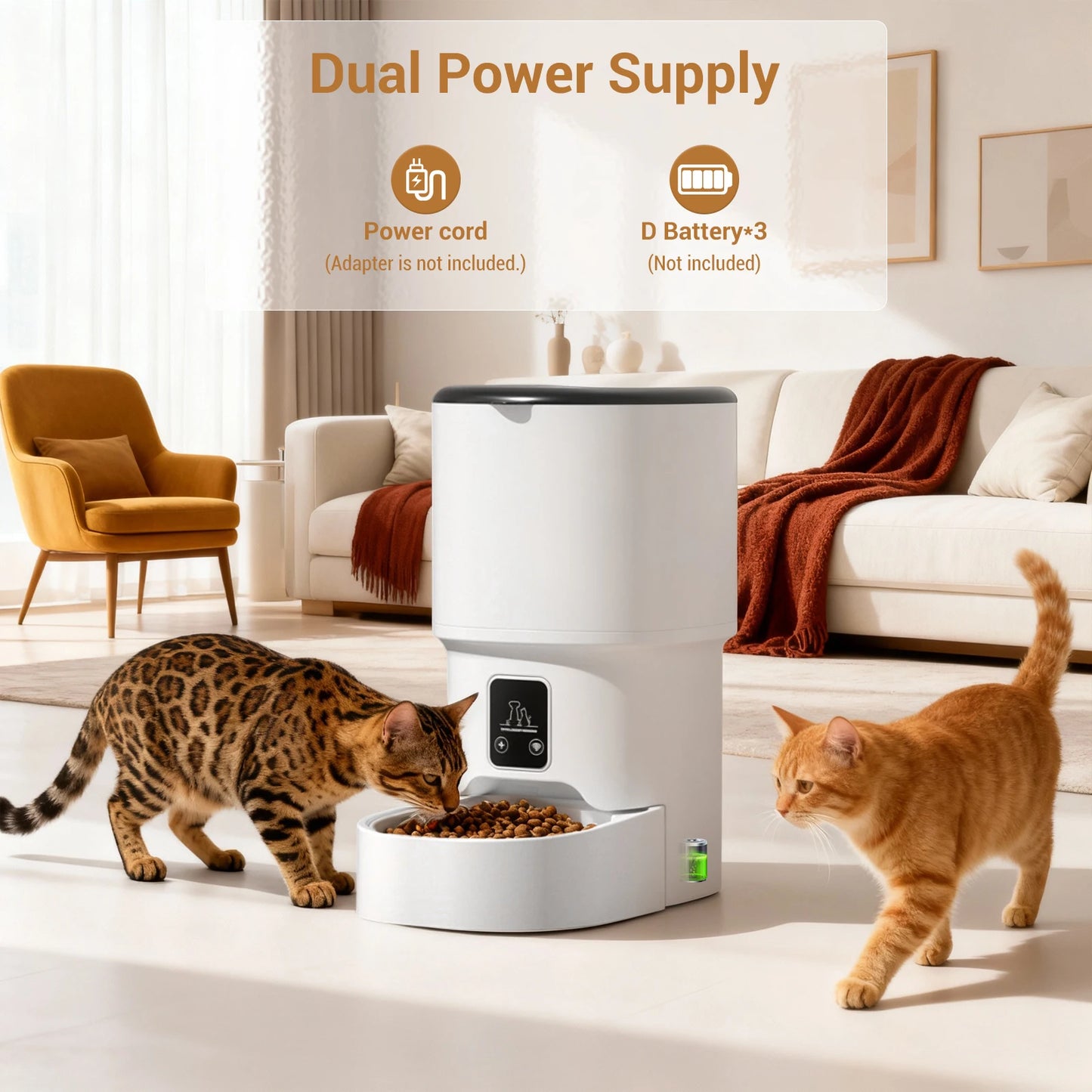 Programmable, Automatic Pet Feeder.