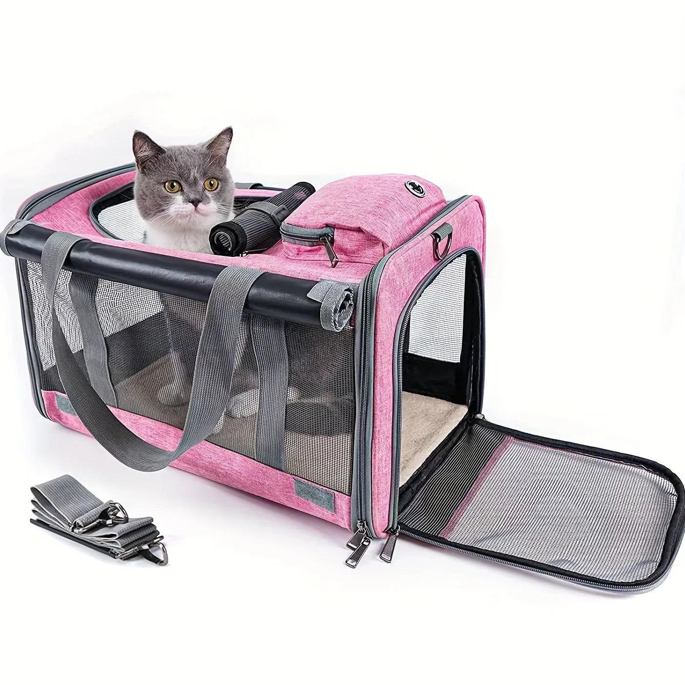 Pet Carrier for Large and Medium Cats Soft-Sided