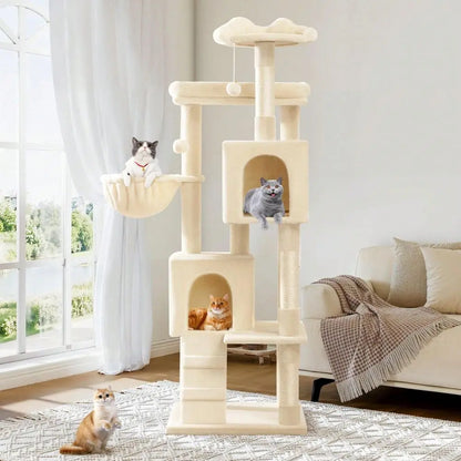 Cat Tree Tower Multi-Level Activity Center Condos