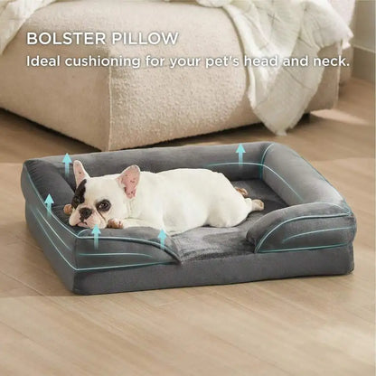 Luxury Orthopedic Dog Bed With Washable Cover