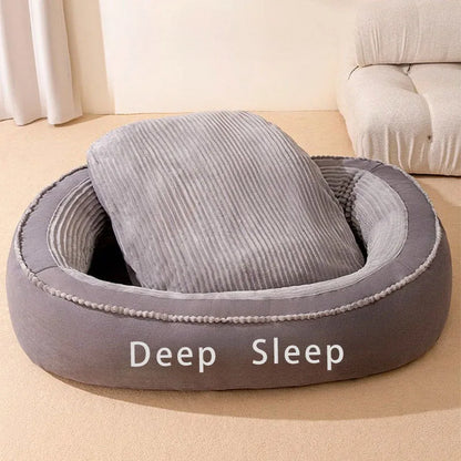 Donut Round Dog /Cat Bed Washable Cushion