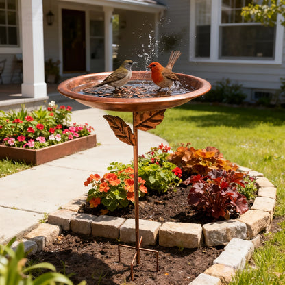 Outdoor Vintage Iron Bird Feeder Waterer
