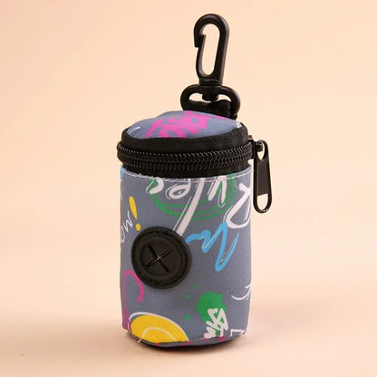 Hangable Dog Poop Bag Dispenser Zipper Top