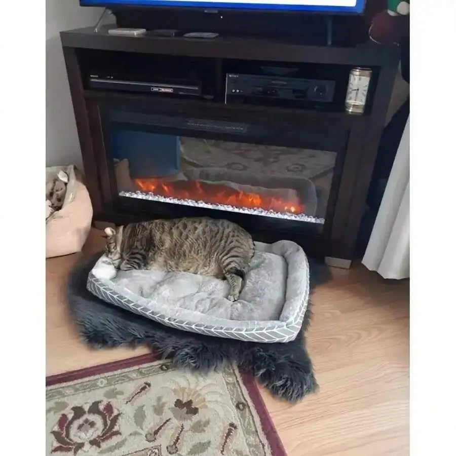 Super Soft, Plush Dog Cat Bed, Anti-Slip