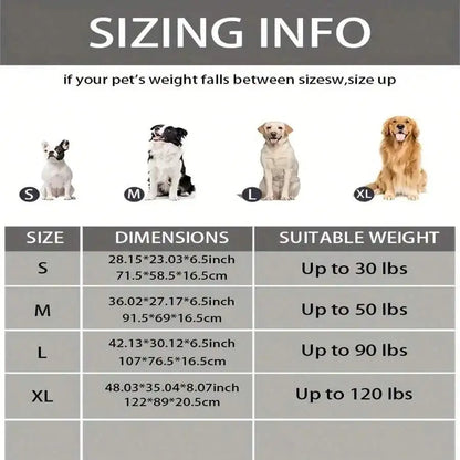 Luxury Orthopedic Dog Bed With Washable Cover