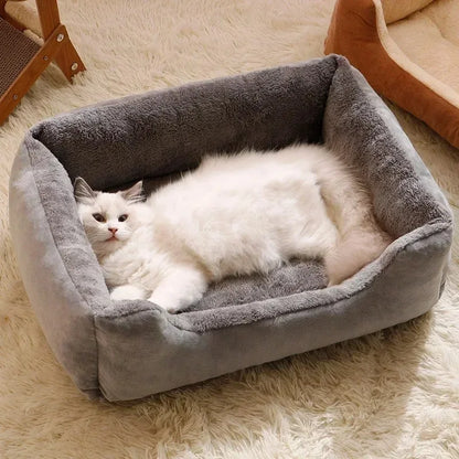 Plush Pet Bed, Winter Warm