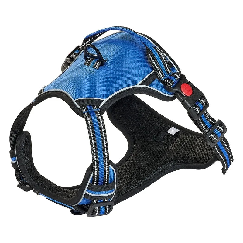 Adjustable Large Dog Harness with Leash