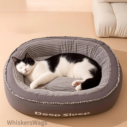 Donut Round Dog /Cat Bed Washable Cushion