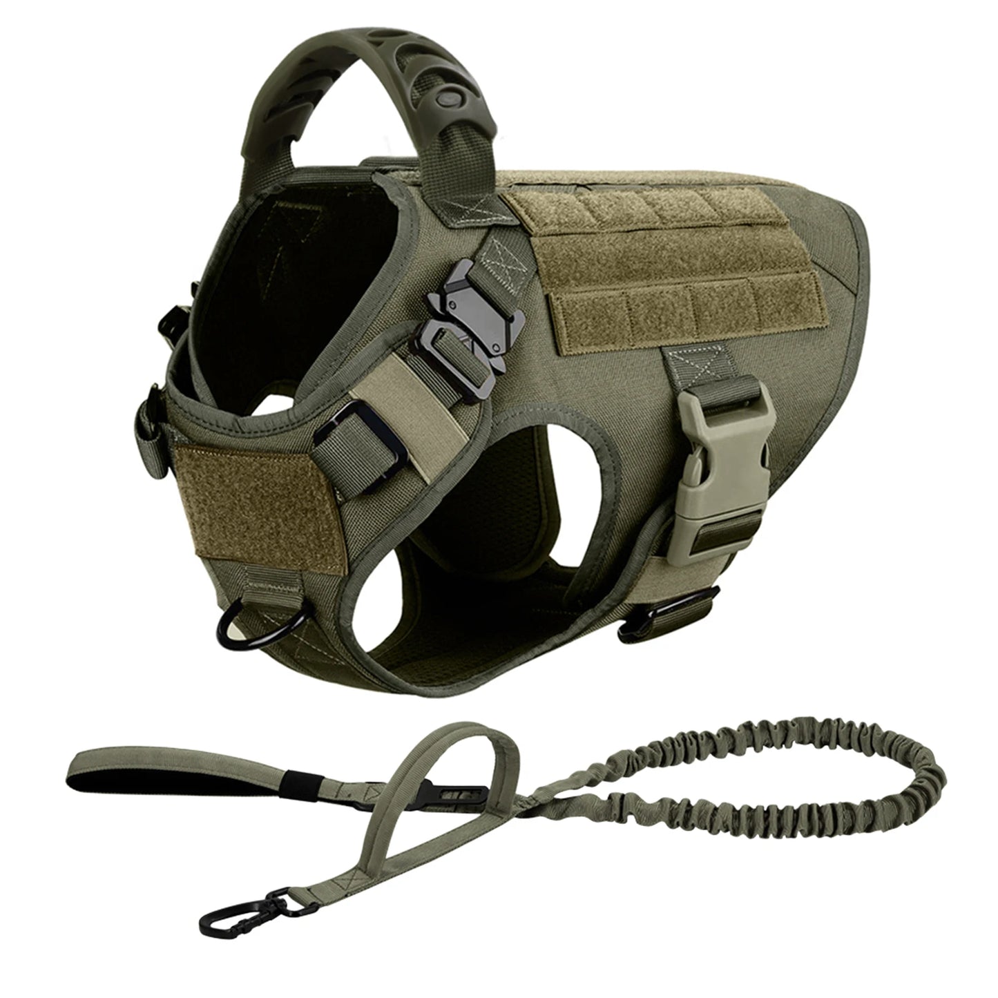Large, Medium Dog Harness, Collar And Leash Set