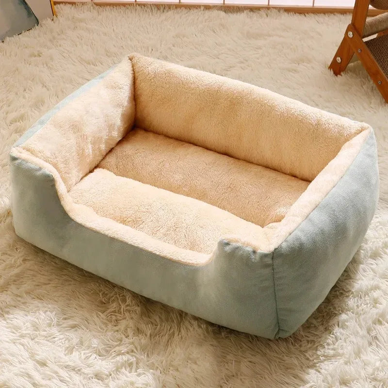 Plush Pet Bed, Winter Warm