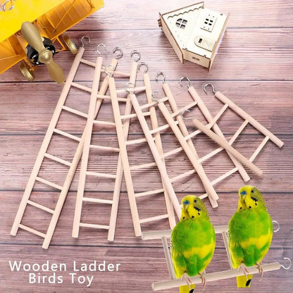 Wooden Bird/ Small Animal Climbing Ladder,