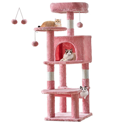 Multi-Cat Climbing Tower for Indoor Cat
