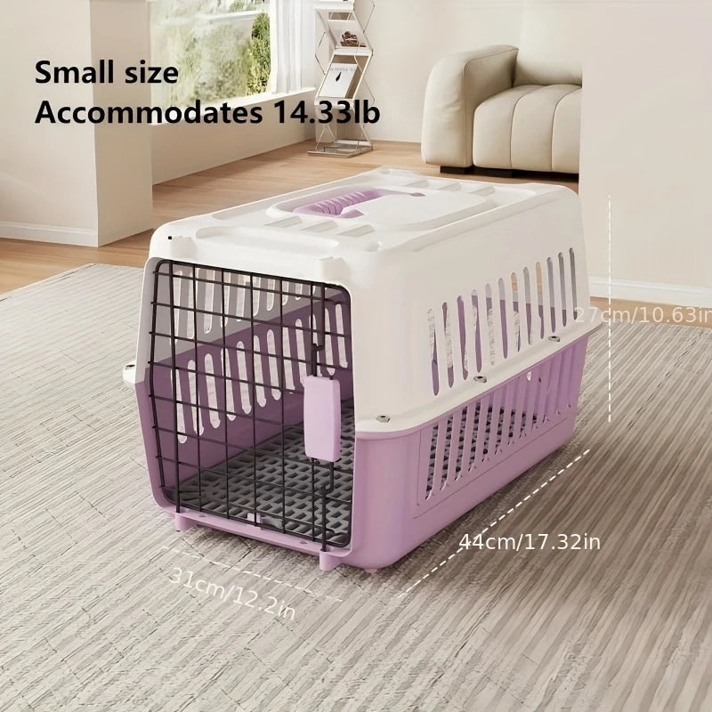 Travel Carrier for Cats & Small Dogs, Breathable