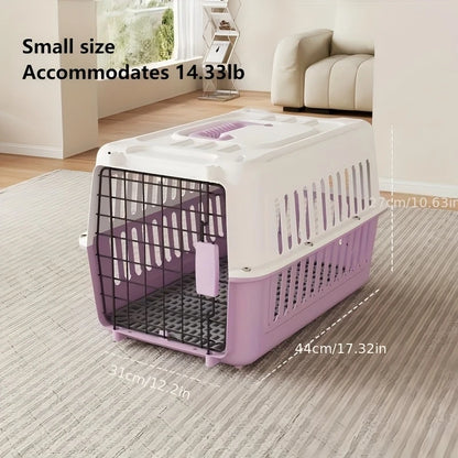 Travel Carrier for Cats & Small Dogs, Breathable
