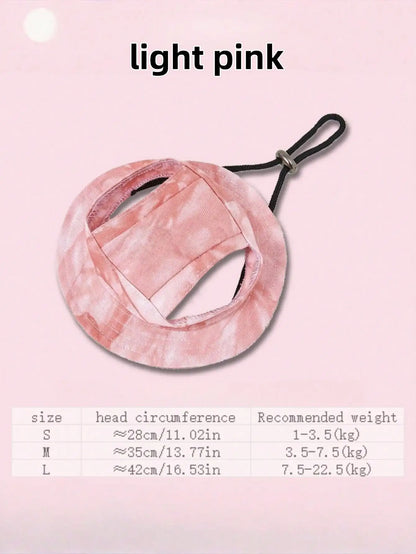 Sun Hat With Ear Holes Adjustable Chin Strap