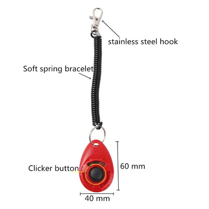 Dog Training Clicker, Adjustable Wrist Strap