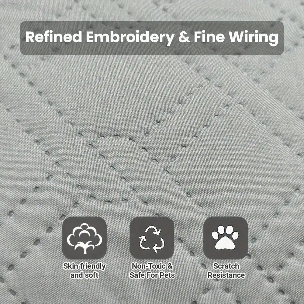Pet Cooling Pad, Washable, Non-Slip Design