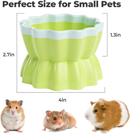 Anti-Tip Ceramic Food Dish