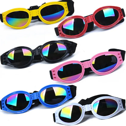 Dog Goggles Sunglasses, Windproof, Reflective Lens