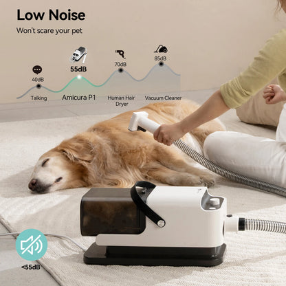 Vacuum Cleaner & Hair Dryer, Pet Grooming Tool Set
