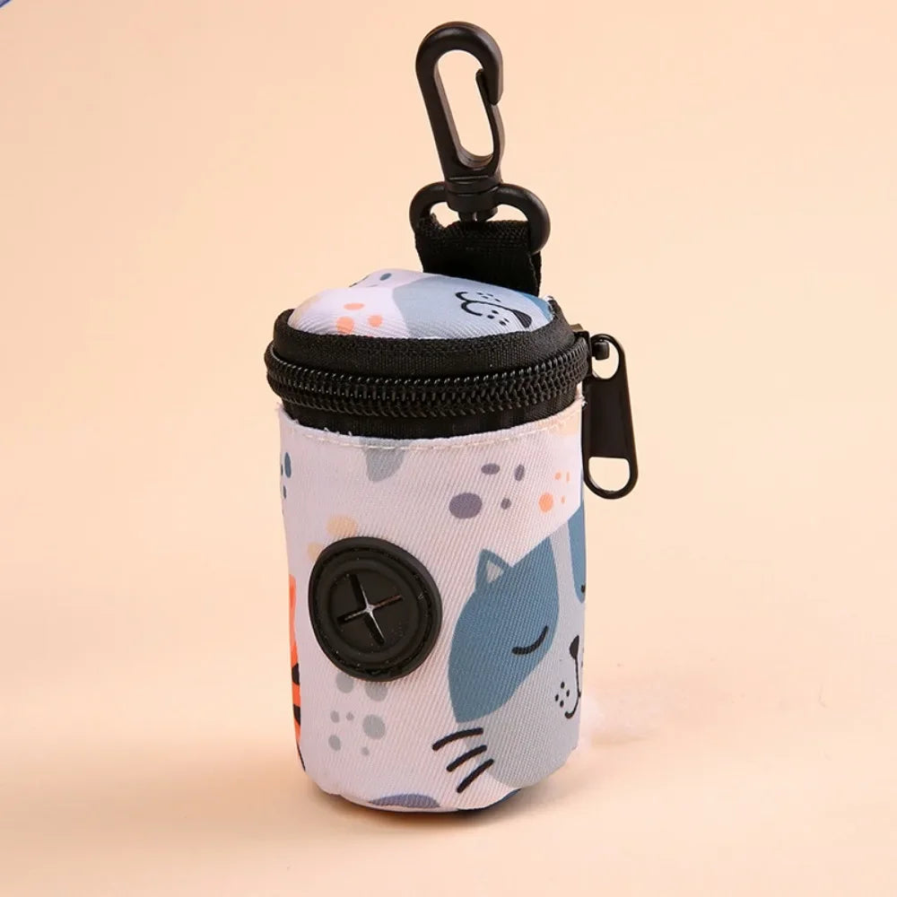 Hangable Dog Poop Bag Dispenser Zipper Top