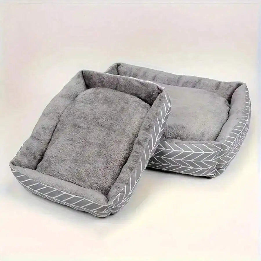 Super Soft, Plush Dog Cat Bed, Anti-Slip