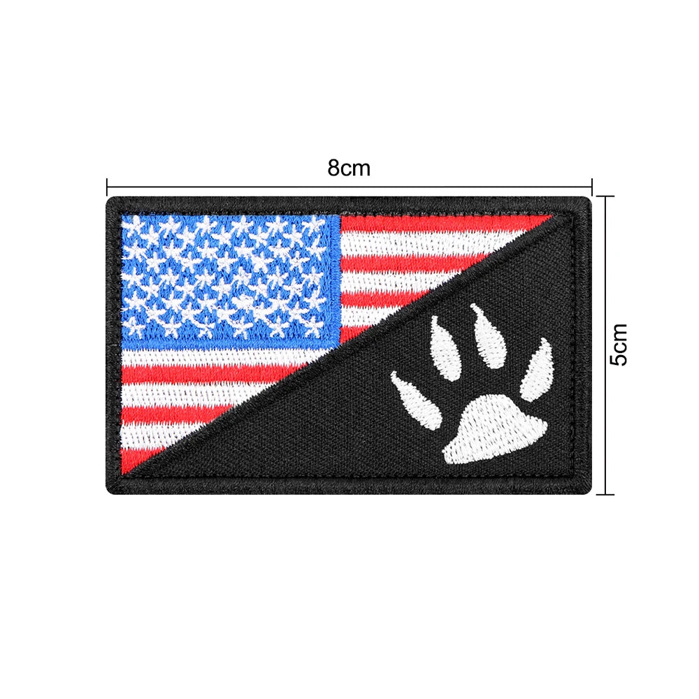 Personalized Tactical Patch Bundle For Dog Vest Harness/ Collar