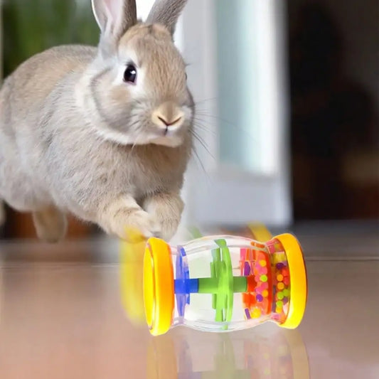 Interactive Rattle Rabbit Toy, Indoor