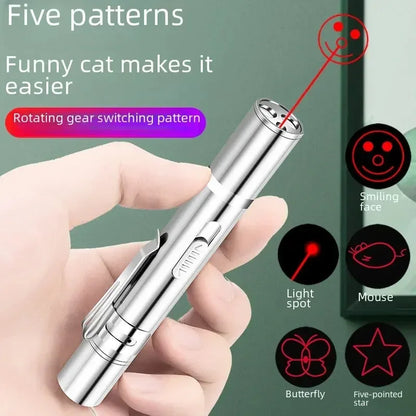 USB Rechargeable Infrared Laser Projection Cat Toy