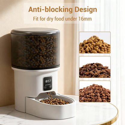Programmable, Automatic Pet Feeder.