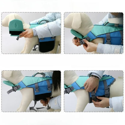 Dog Swimming Life Jacket Vest