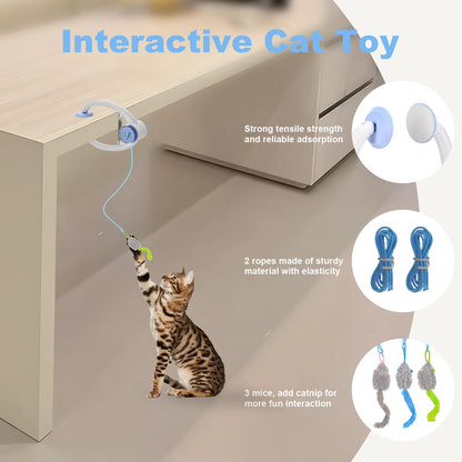 Electric Hanging Interactive Cat Toy USB Rechargeable