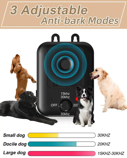 Anti-Barking Device For Dogs, Rechargeable, Ultrasonic