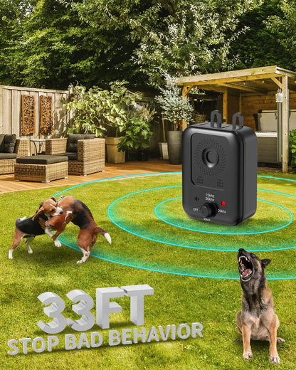 Anti-Barking Device For Dogs, Rechargeable, Ultrasonic
