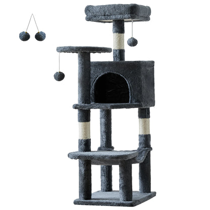 Multi-Cat Climbing Tower for Indoor Cat