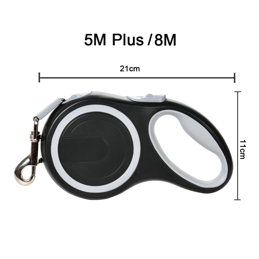 Large Dog Leash Retractable Strap