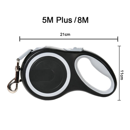 Large Dog Leash Retractable Strap